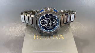 New Steel and Blue BULOVA PRECISIONIST X 10th Anniversary [upl. by Nhguaved62]