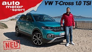 VW TCross 10 TSI 2019  Wieder Mainstream aus Wolfsburg FahrberichtReview  auto motor amp sport [upl. by Brodench862]