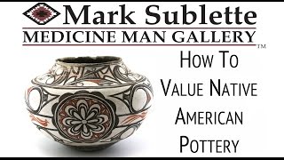 Valuing Native American Indian Pottery [upl. by Attevroc]