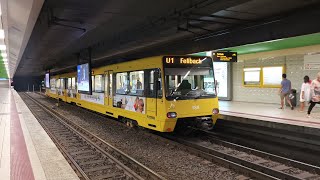 Tram Cab Ride Stadtbahn Stuttgart Linie 1  Vaihingen Bf ➡ FellbachLutherkirche [upl. by Fanchie]