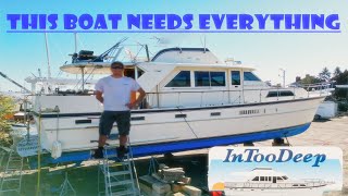 I Got Myself In Too Deep with this Old Boat  DIY Yacht Restoration [upl. by Nhguaval]