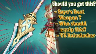 Genshin Impact Weapon Review Makhaira Aquamarine [upl. by Hayyim]