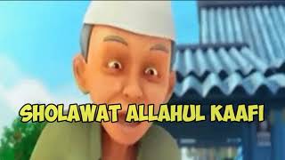 Sholawat Allahul Kafi versi Atok Upin Ipin [upl. by Cherin68]