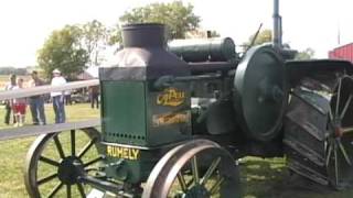 Threshing with Rumely Oilpull 2545 type R [upl. by Sille]