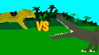 Piranhaconda vs Supergator  AUTO RPG Anything [upl. by Marquis]