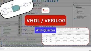 How to Compile and Simulate VHDL with ModelSim amp Quartus  StepbyStep Guide [upl. by Nnod578]