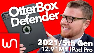 OtterBox DEFENDER PRO for M1 iPad Pro 129quot 2021 5th Gen Unboxing [upl. by Adnyc410]