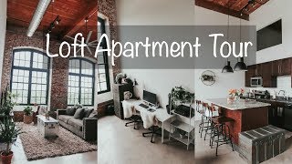 INDUSTRIAL LOFT APARTMENT TOUR [upl. by Anihpesoj]