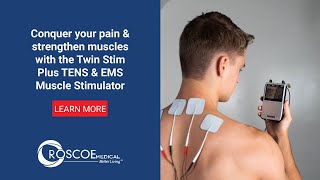 TwinStim Plus TENS amp EMS Muscle Stimulator Product Video [upl. by Aineg]