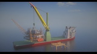 Capabilities crane vessel Bokalift [upl. by Trefor]