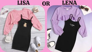 LISA OR LENA CLOTHES  OUTFIT🌸🌸 [upl. by Raual]