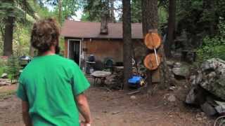 Josh Blue Axe Throwing Technique [upl. by Howlyn]