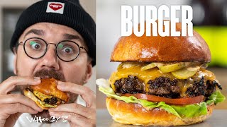 Faire un burger 100 maison  🍔 🔥 vidéo spéciale 100K [upl. by Berfield]