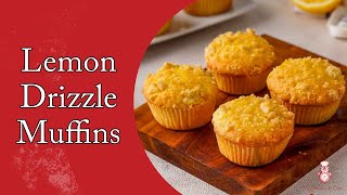 BakeryStyle Lemon Drizzle Muffins [upl. by Tatiana196]