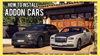 How To Install Addon Cars In GTA5  Tamil Gameplay [upl. by Fem]