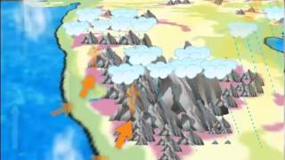 Indian Monsoon Mechanism animation [upl. by Philps]