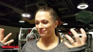 Ms Fitness Olympia Oksana Grishina training 10 days out [upl. by Castro86]