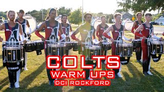 2024 Colts Warm Ups DCI Rockford 62624 [upl. by Aihsem8]