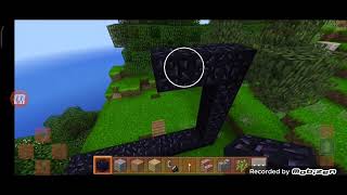 cómo hacer un portal en Minecraft [upl. by Maclay]