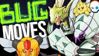 Every Pokemon MOVE Explained BUG Edition  Gnoggin [upl. by Nickey]