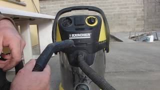 comment réparer un aspirateur karcher eaupoussiére moteur défectueux [upl. by Moberg3]