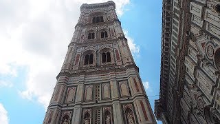 Climbing Giottos Bell Tower  Florence Italy [upl. by Ahsemed]