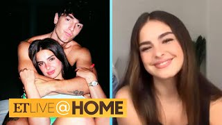 Addison Rae Opens Up About Her Split From Bryce Hall  ET Live  Home [upl. by Ailad]