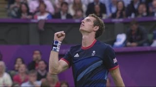 Nieminen FIN v Murray GBR Mens Tennis 2nd Round Replay  London 2012 Olympics [upl. by Hannis218]