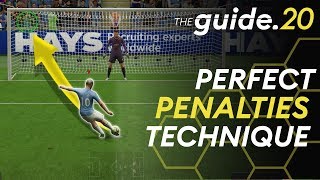 How to Shoot the PERFECT PENALTY  Score MORE Penalties  FIFA 21  FIFA 20 Penalty Tutorial [upl. by Yelahc]