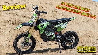 TIGER 1100W 36V Electric Dirt Cross Bike  Full REVIEW  Nitro Motors [upl. by Dall565]