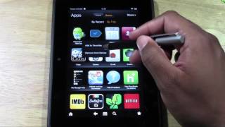 Kindle Fire HD How to Delete Uninstall an App​​​  H2TechVideos​​​ [upl. by Olga]