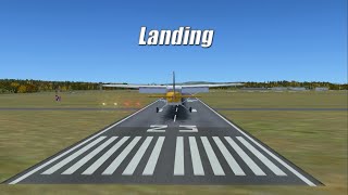 FSX Tutorial Landing [upl. by Anirehtac]