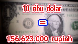 TERBARU 10 ribu dolar berapa rupiah [upl. by Pate]