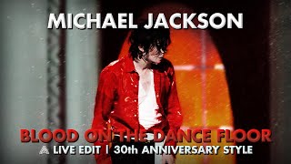 Michael Jackson  Blood On The Dance Floor  30th Anniversary Celebration 2001 Fanmade Live Edit [upl. by Plank29]