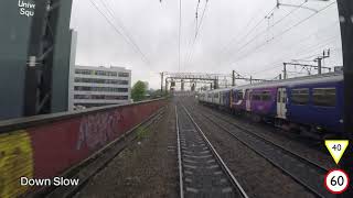 West Coast Main Line Drivers Eye View Manchester Airport to Preston [upl. by Gaskins389]