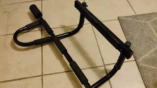 ProsourceFit Heavy Duty Mount Pull Up Chin Up Bar Review [upl. by Llerad]