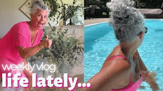 WEEKLY VLOG Artwork quotfinallyquot  swim with me  craft beer amp smoked what [upl. by Adnarram]