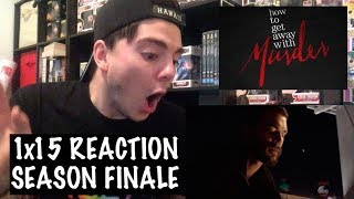 HOW TO GET AWAY WITH MURDER  1x15 ITS ALL MY FAULT REACTION [upl. by Ennaer]