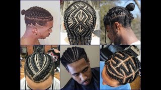 Top30 Cool African American Men’s Braids Hairstyles 2018 [upl. by Joceline414]