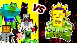 Barako The Sun Chief Vs Mutant Monsters in Minecraft [upl. by Venita]