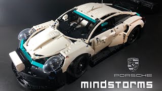 AutonomousReady Porsche 911 RSR Powered By LEGO Mindstorms 42096  51515 [upl. by Ecirted225]