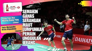 Semi Final  Yuta WatanabeArisa Higashino Vs Feng Yan ZheHuang Dong Ping BWF World Tour Final 2023 [upl. by Gyasi]