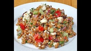 Wheat Berry Salad with Orange and Avocado [upl. by Yelekreb]