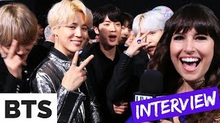 BTS Members Reveal Who Their Favorite Member Is  Talk Unicef Campaign AMAs  Hollywire [upl. by Aniram]