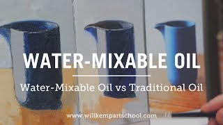 WaterMixable Oils vs Traditional Oil Paint Review amp Techniques HD [upl. by Odessa]