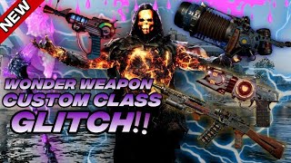 🔥NEW🔥Wonder Weapons Custom Class🔥COD Cold War Zombies Glitches😱 [upl. by Sevein200]