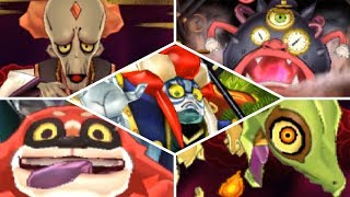 Yokai Watch 2 Psychic Specters  All Bosses [upl. by Ednil528]