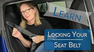 Seat Belt Basics How Your Seat Belt Locks for Carseats [upl. by Tierza]