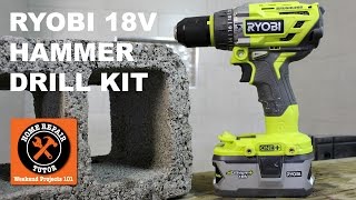 Ryobi 18V Brushless Hammer Drill Kit Affordable Power [upl. by Kcirdor961]