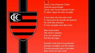 Hino do Caicó Esporte ClubeRN [upl. by Llywellyn]